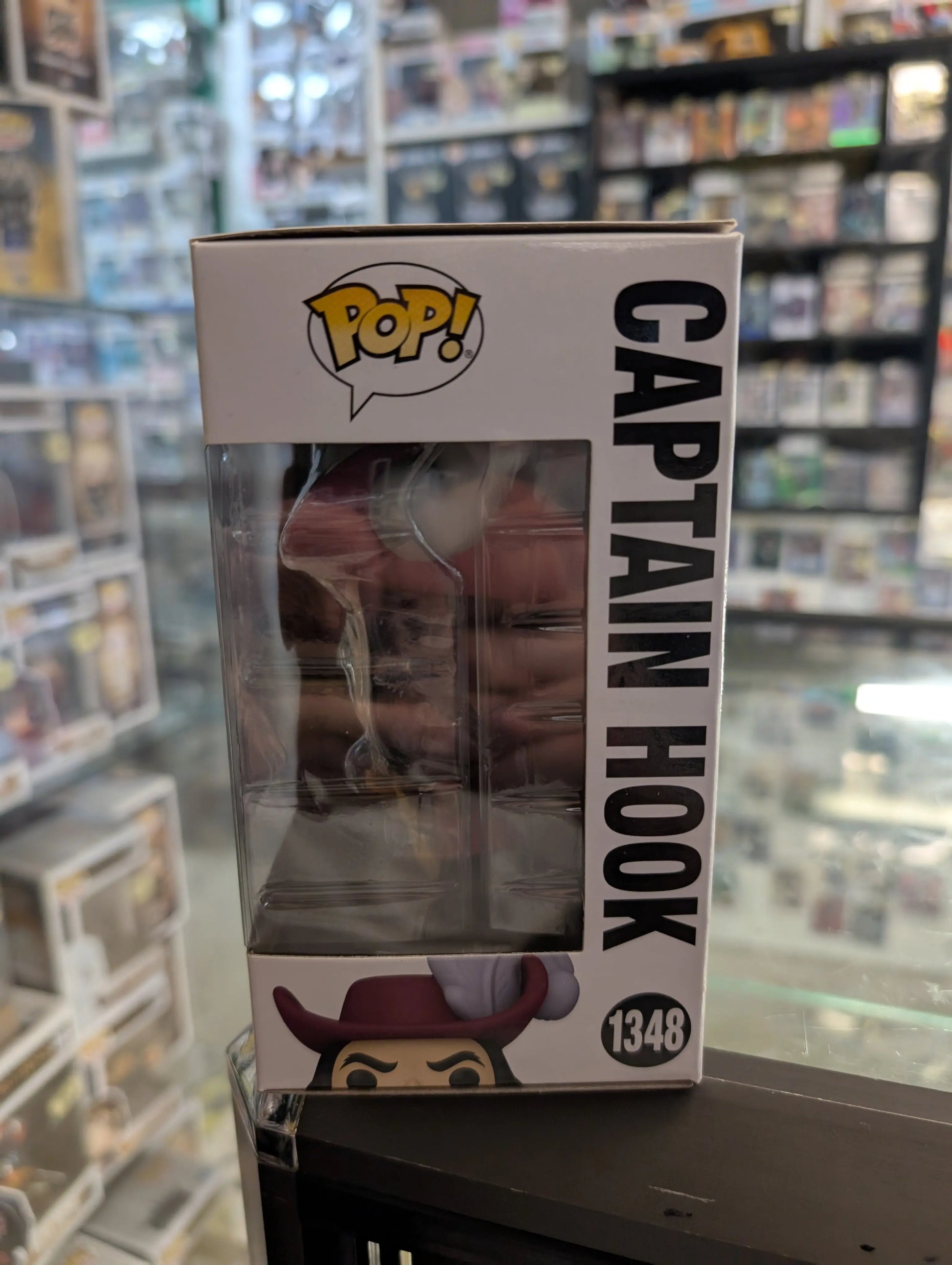 Funko Pop! Vinyl: Disney - Captain Hook #1348 FRENLY BRICKS - Open 7 Days