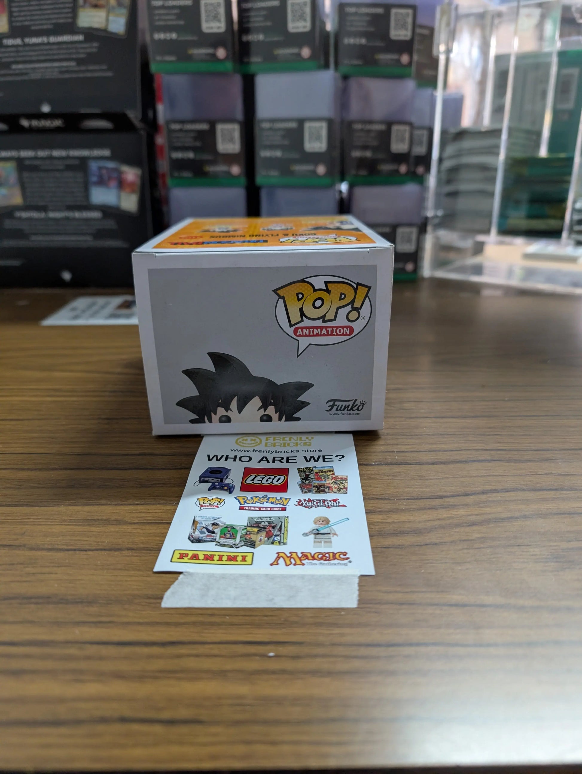 FUNKO Pop Vinyl Goku & Fling Nimbus #109 FRENLY BRICKS - Open 7 Days