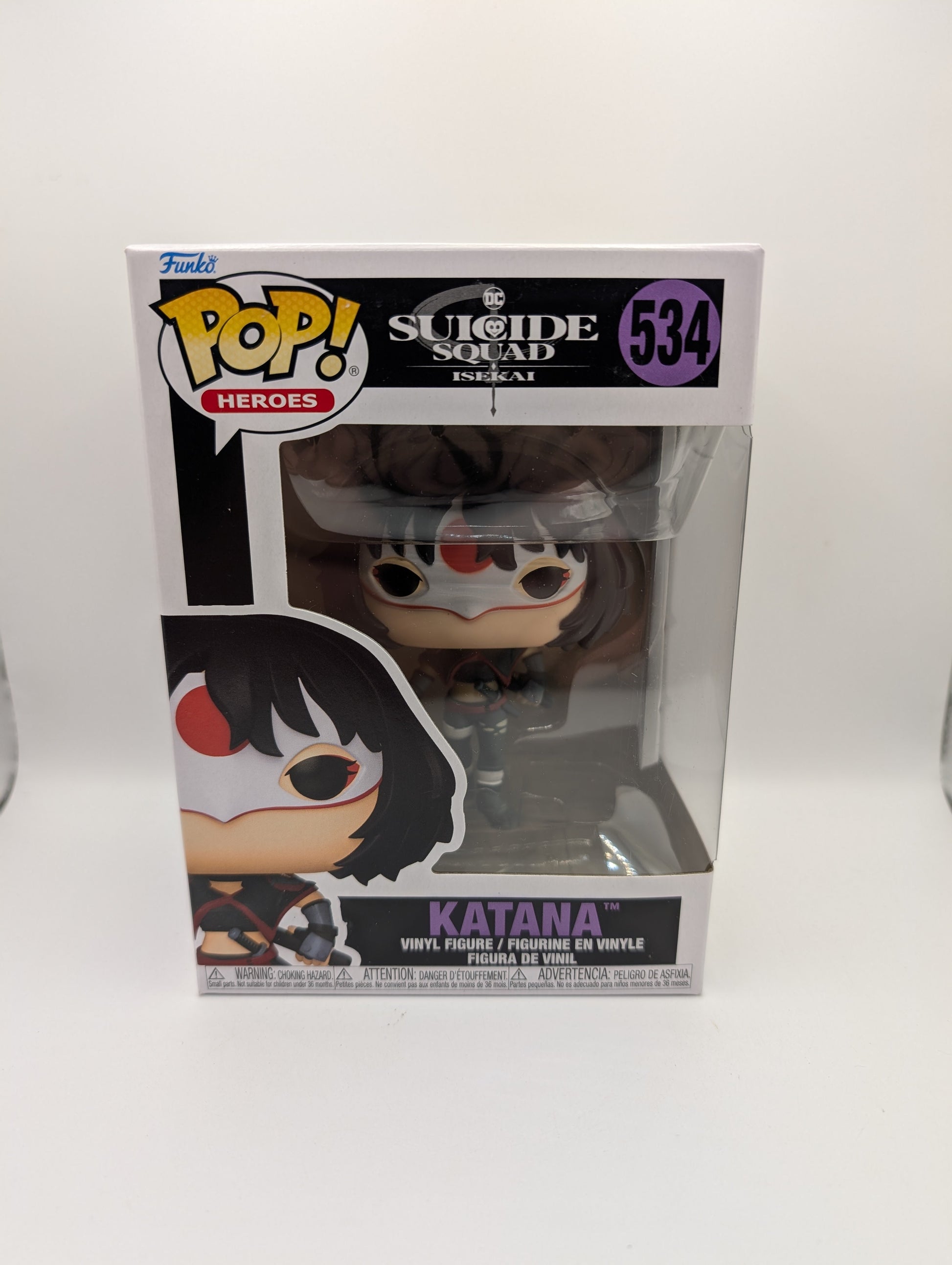 Suicide Squad: Isekai - Katana Pop! Vinyl Figure #534 FRENLY BRICKS - Open 7 Days