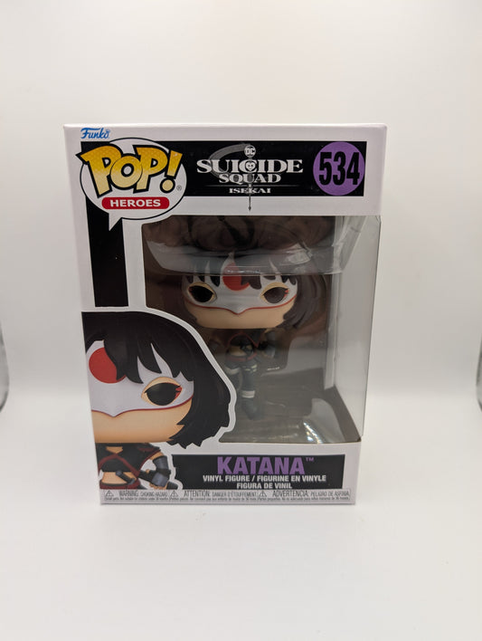 Suicide Squad: Isekai - Katana Pop! Vinyl Figure #534 FRENLY BRICKS - Open 7 Days