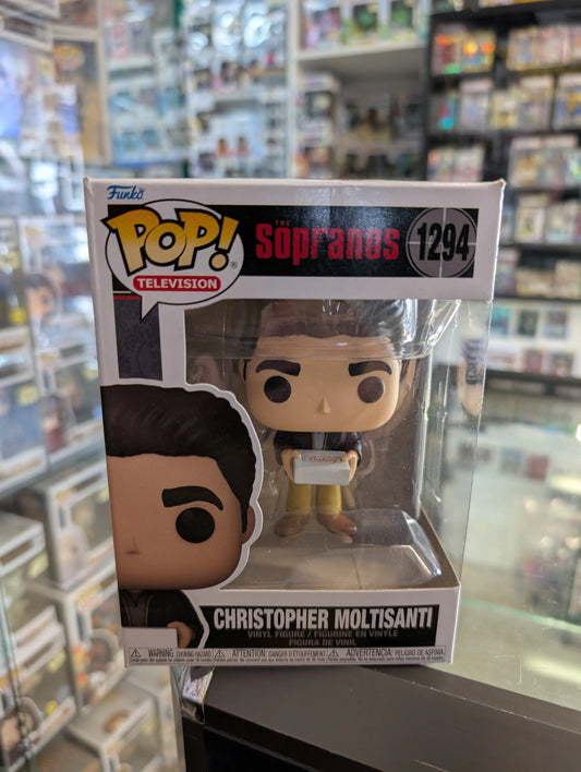The Sopranos Christopher Moltisanti Funko POP! Vinyl 1294 FRENLY BRICKS - Open 7 Days