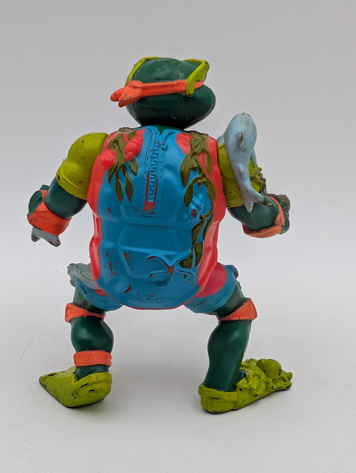 1990 Teenage Muntant Ninja Turtles Mike The Sewer Surfer Michelangelo Vintage