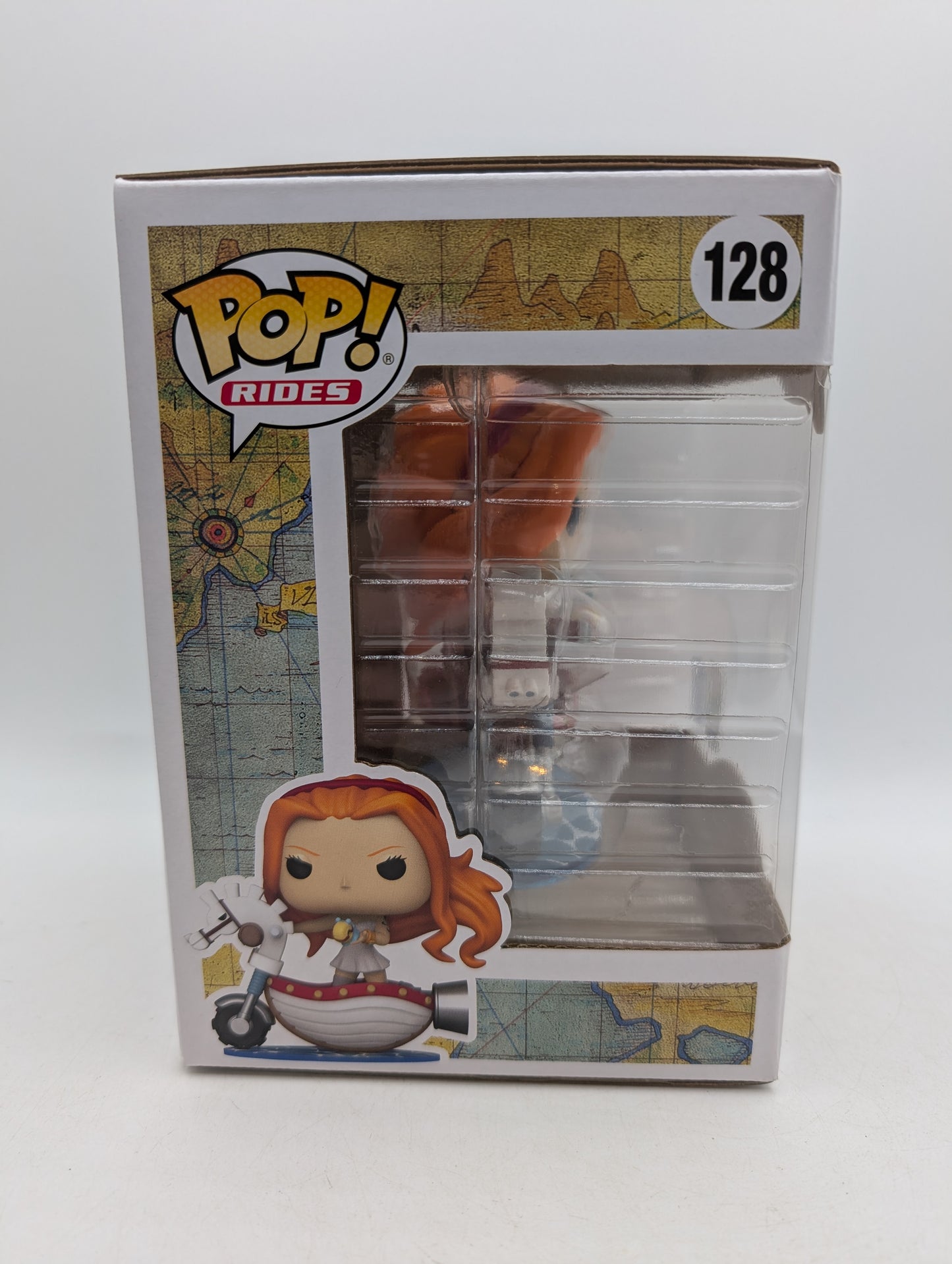 Funko POP! RIDES One Piece Nami with White Hobby Horse #128 2025 Wondercon