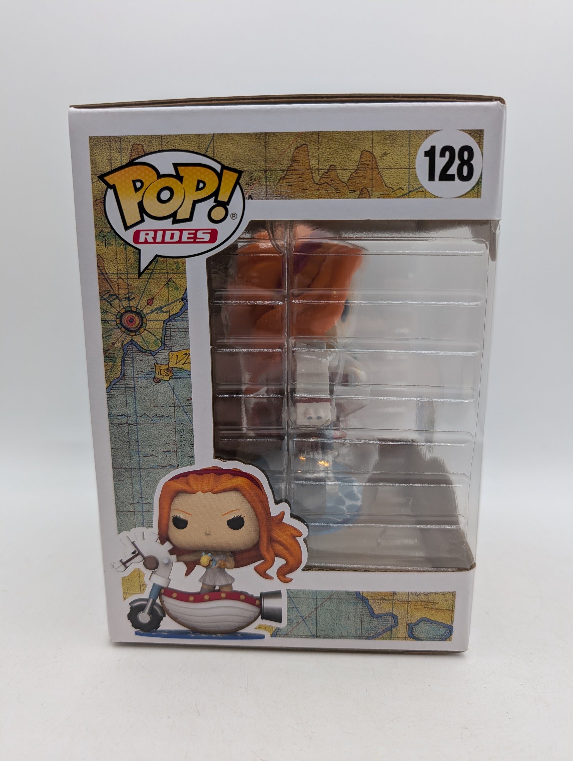 Funko POP! RIDES One Piece Nami with White Hobby Horse #128 2025 Wondercon image 7