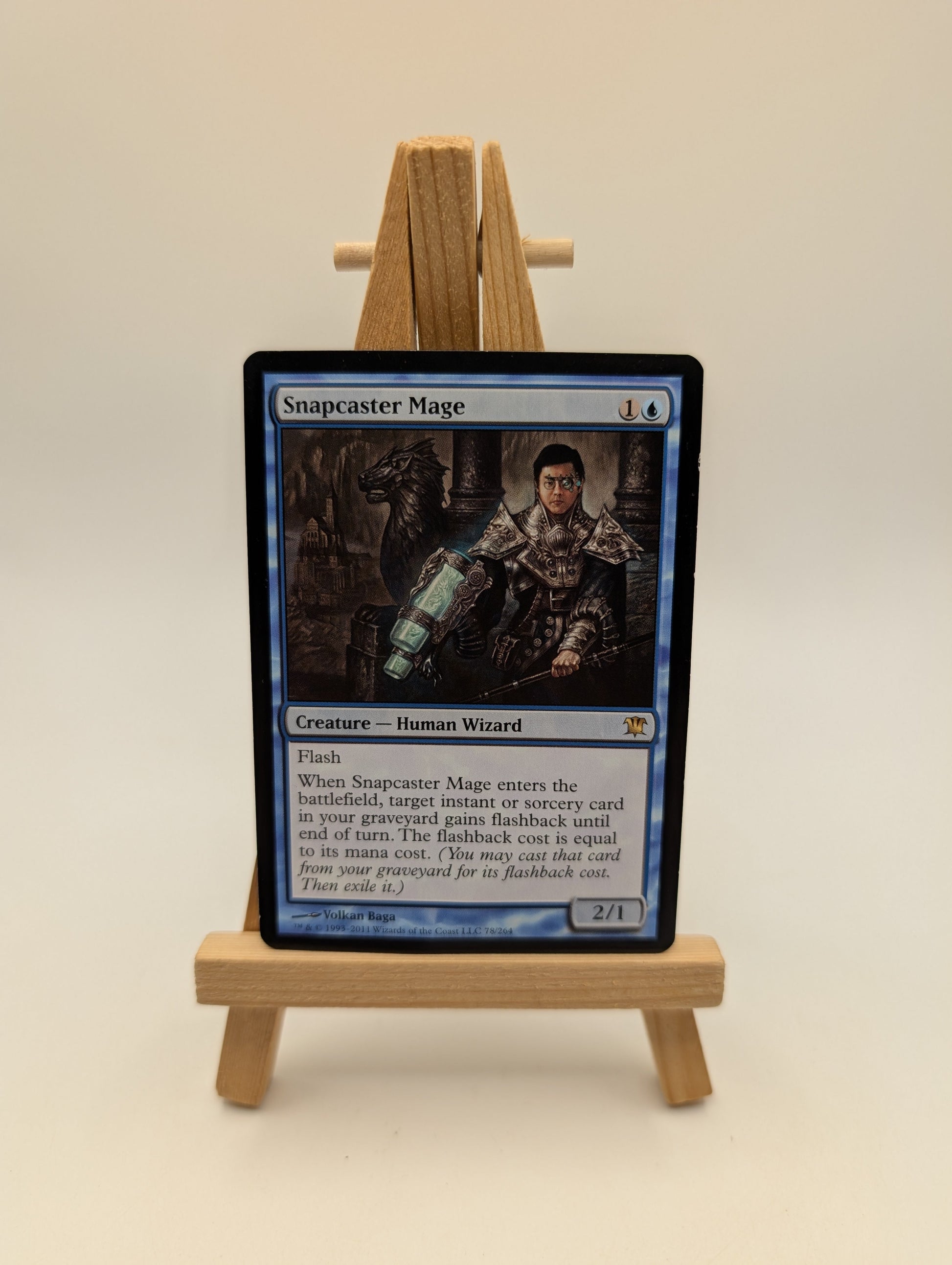 Snapcaster Mage - Innistrad - Blue Mythic Played MTG FRENLY BRICKS - Open 7 Days
