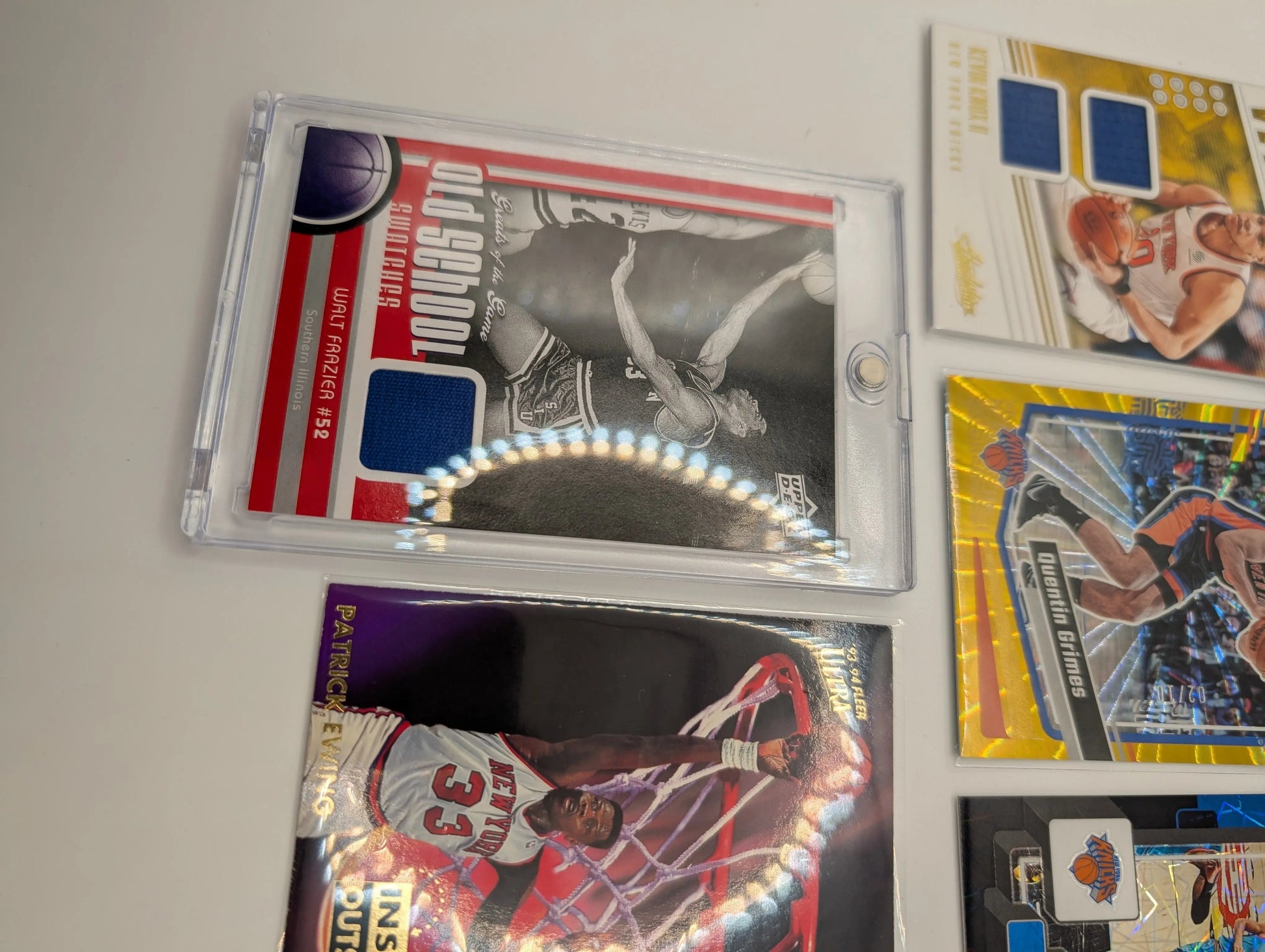 New York Knicks NBA Basketball Card Lot, Rookies, Patch, Auto, Graded, Patrick Ewing FRENLY BRICKS - Open 7 Days