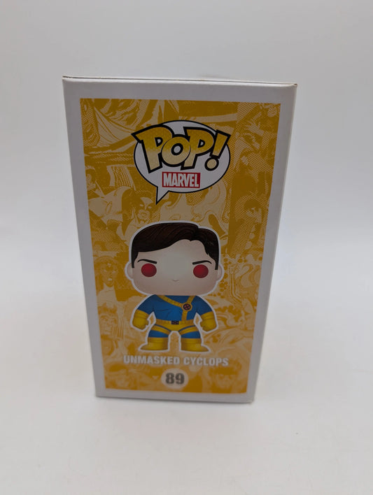 X-Men - Unmasked  Cyclops 89 Funko Pop Vinyl Marvel FRENLY BRICKS - Open 7 Days