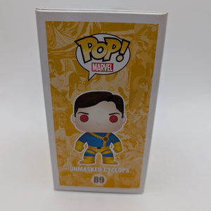 X-Men - Unmasked  Cyclops 89 Funko Pop Vinyl Marvel FRENLY BRICKS - Open 7 Days