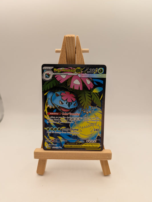 Pokemon Mega Venusaur ex Ultra Rare 155/132 Mega Evolution Near Mint card. FRENLY BRICKS - Open 7 Days