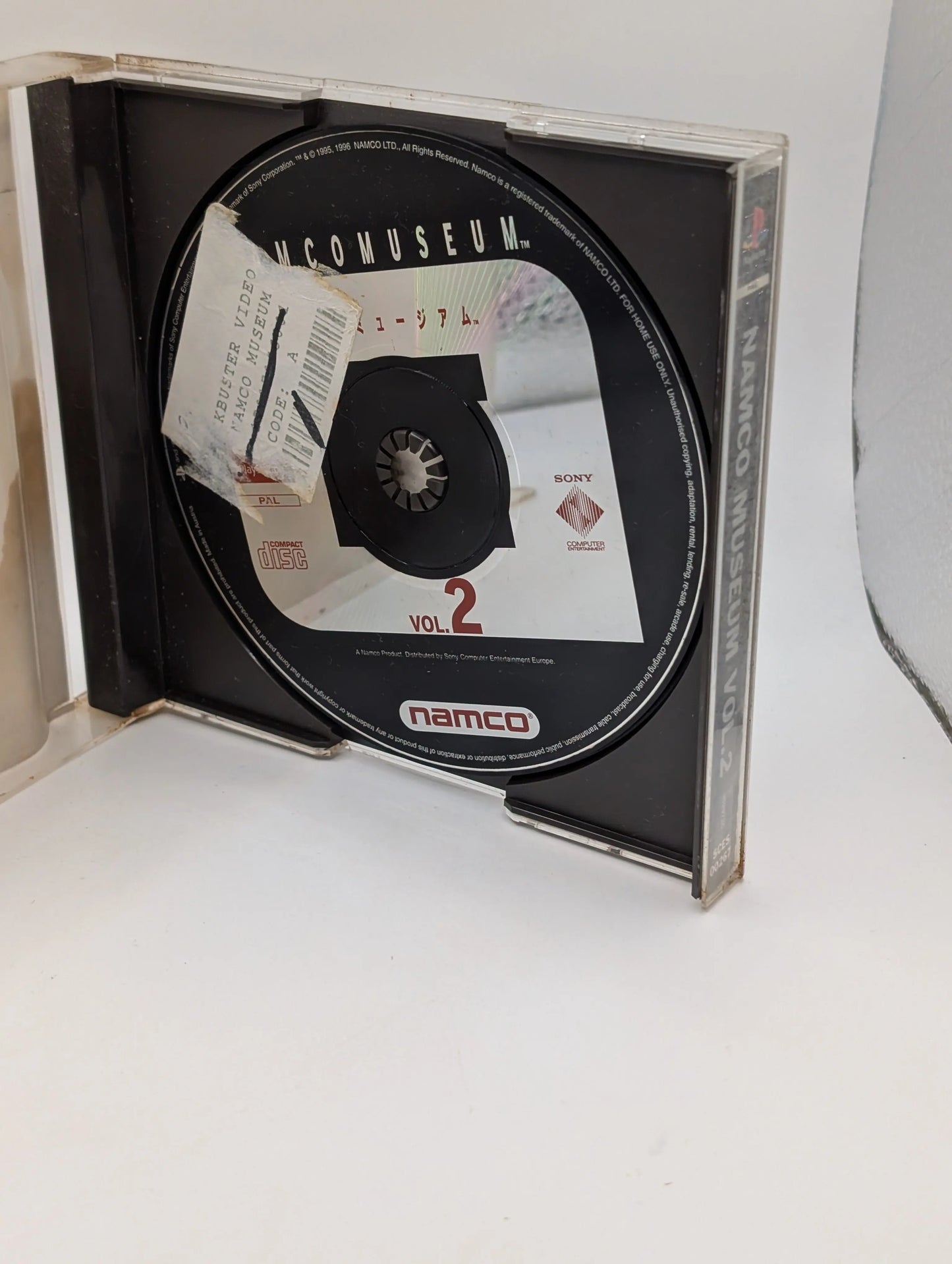 PS1/PLAYSTATION 1 Game - Namco Museum Vol. 1 (Pal) FRENLY BRICKS - Open 7 Days