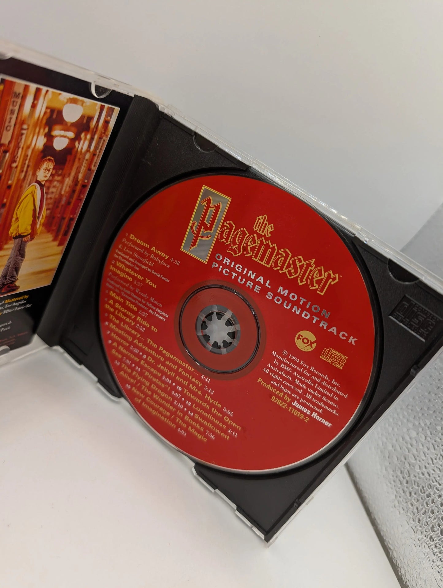 The Pagemaster - Original Motion Picture Movie Soundtrack CD VG+/VG+ FRENLY BRICKS - Open 7 Days