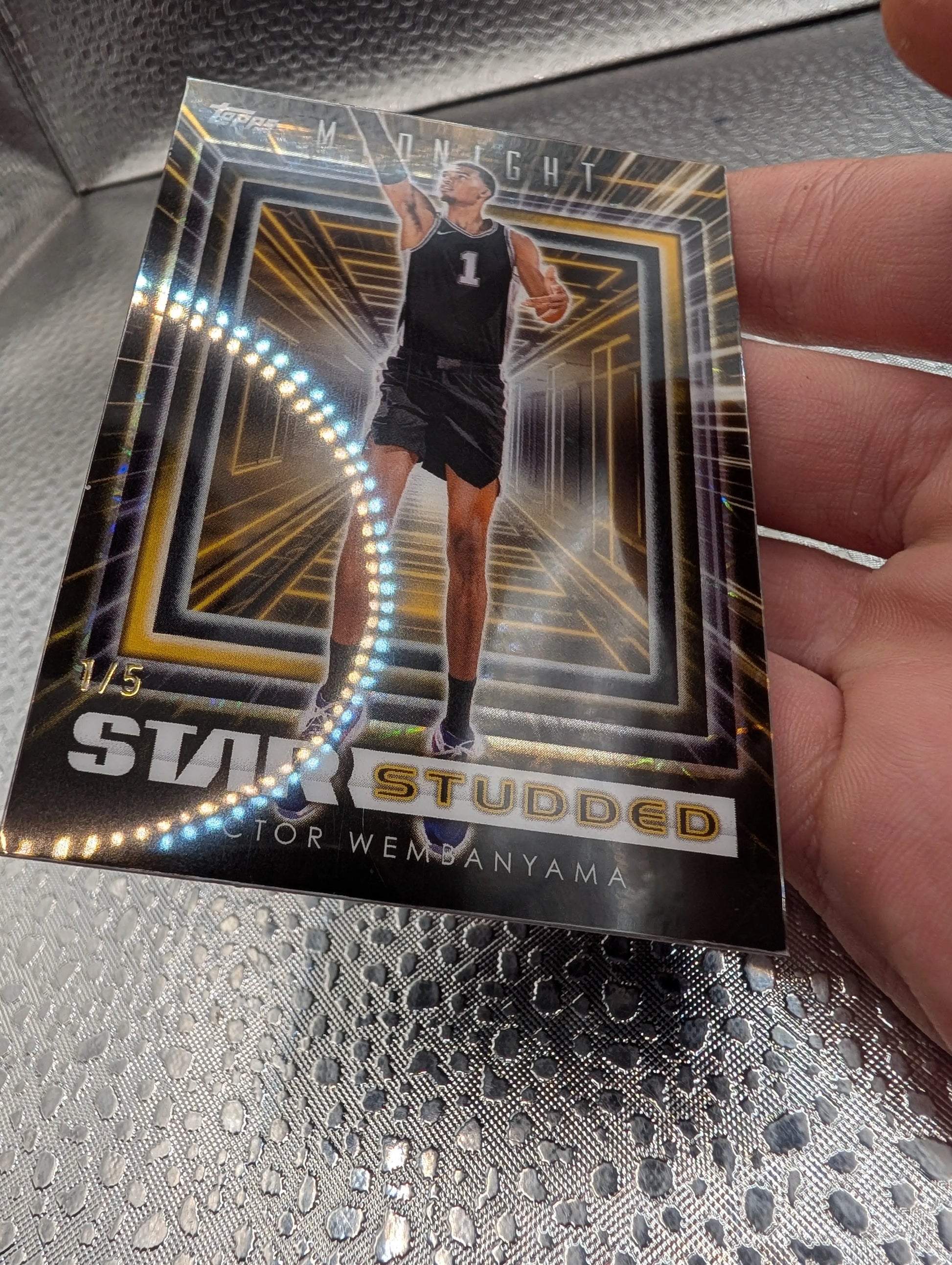 Midnight Star Studded Victor Wembanyama 1/5 FRENLY BRICKS - Open 7 Days