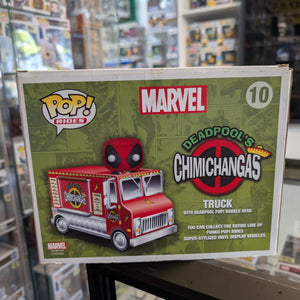 Funko Pop Rides #10 Deadpool's Chimichanga Truck 2015 NYCC Limited 3000 Pieces FRENLY BRICKS - Open 7 Days