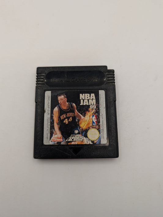 NBA Jam 99 Nintendo Game Boy Color GBC 1999 Cartridge Only Some Label Wear EUR FRENLY BRICKS - Open 7 Days