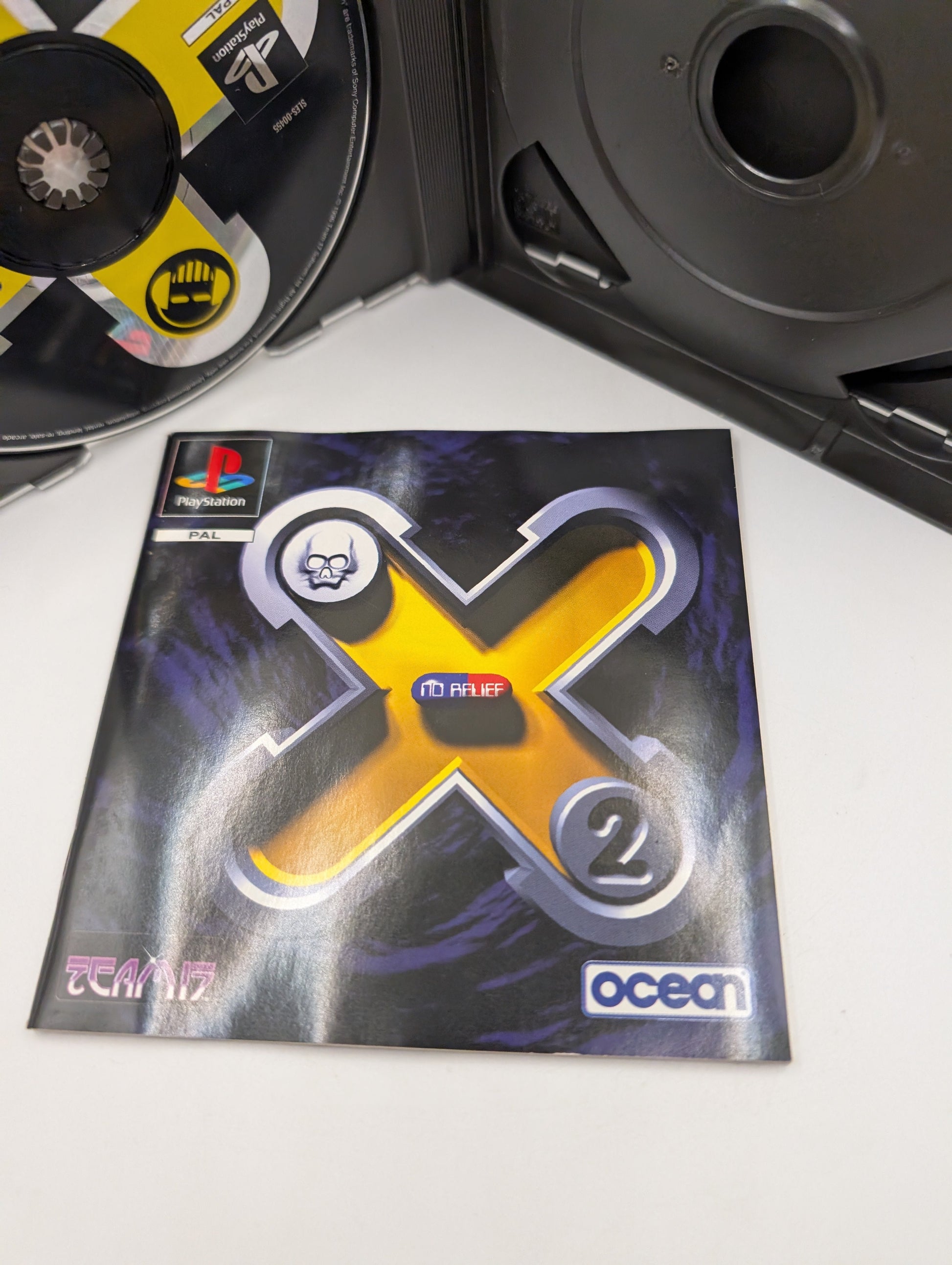 Project X-2 No Relief (Complete Manual) PlayStation 1 PS1 PAL X 2 FRENLY BRICKS - Open 7 Days
