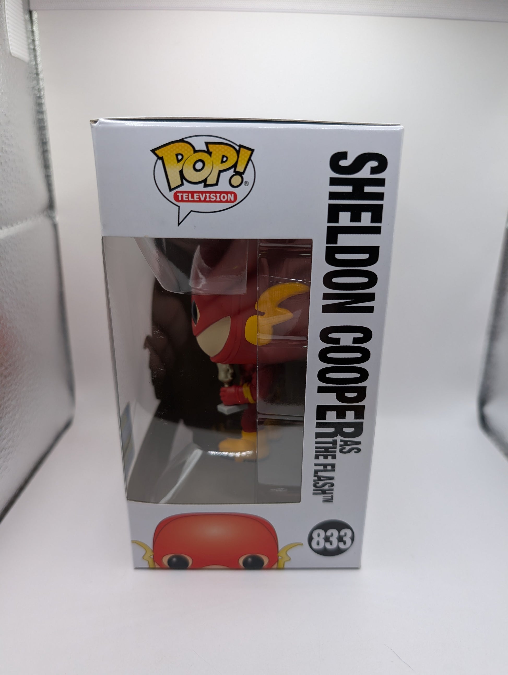 Sheldon Cooper as Flash # 833 (SDCC 2019) - THE BIG BANG THEORY Funko Pop! Vinyl FRENLY BRICKS - Open 7 Days