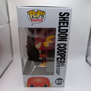 Sheldon Cooper as Flash # 833 (SDCC 2019) - THE BIG BANG THEORY Funko Pop! Vinyl FRENLY BRICKS - Open 7 Days