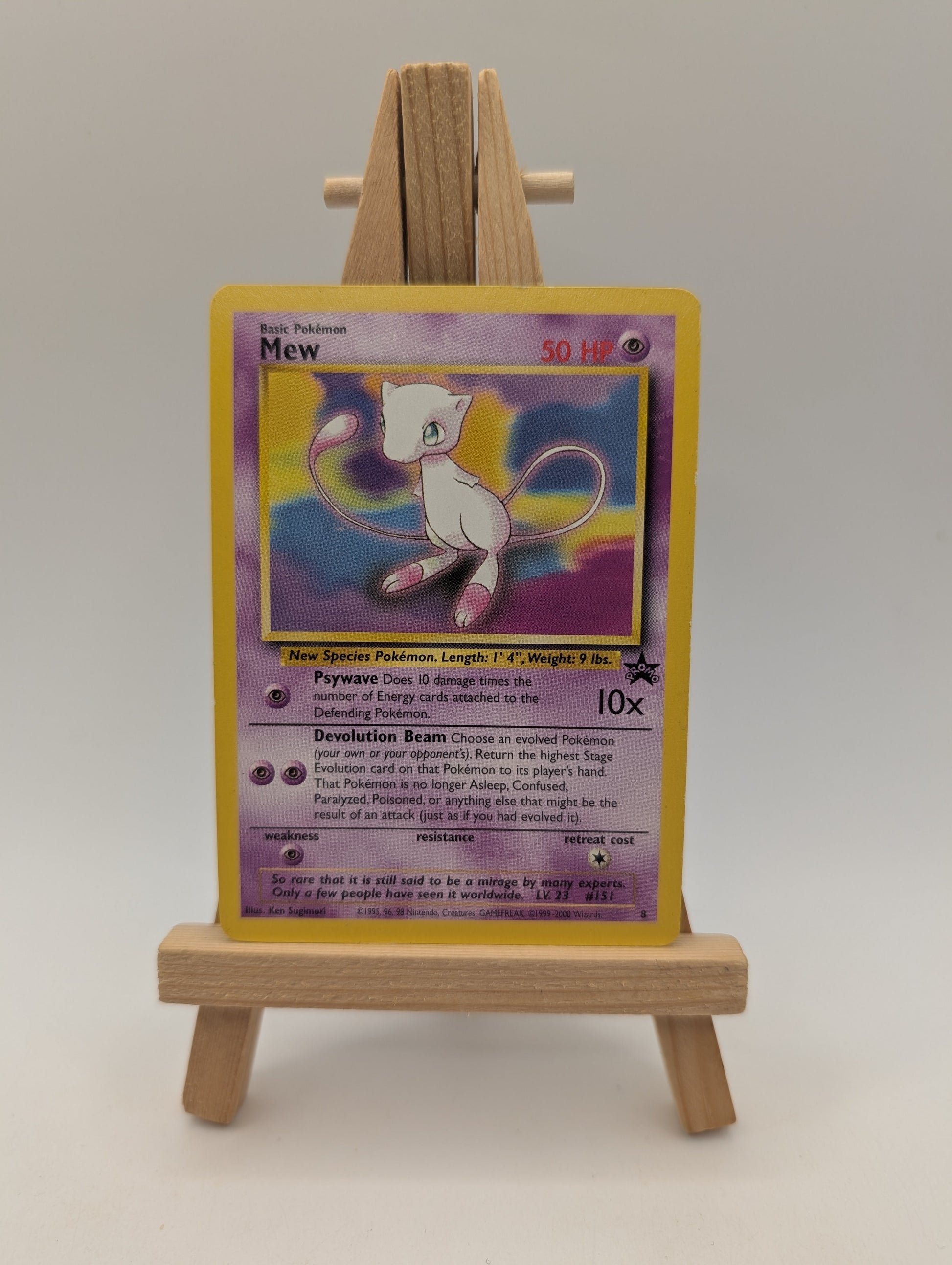 Mew 8 WOTC Black Star Promo - Pokemon Card (1) FRENLY BRICKS - Open 7 Days