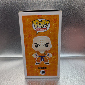 FUNKO Pop Vinyl Krillin Dragon Ball Z #110 FRENLY BRICKS - Open 7 Days