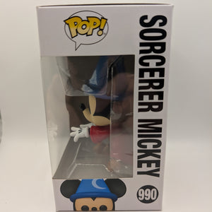 Sorcerer Mickey #990 Fantasia Disney Funko Pop Vinyl