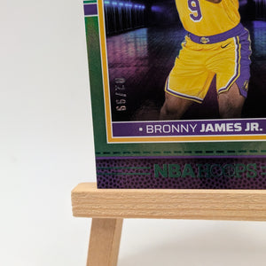 2024-25 BRONNY JAMES JR /99 PANINI HOOPS ROOKIE RC #280