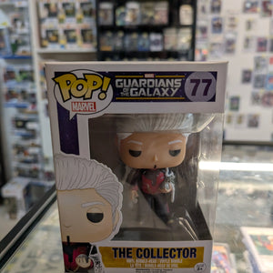 Funko Pop! MARVEL Guardians of the Galaxy THE COLLECTOR 77 Vinyl Bobblehead FRENLY BRICKS - Open 7 Days
