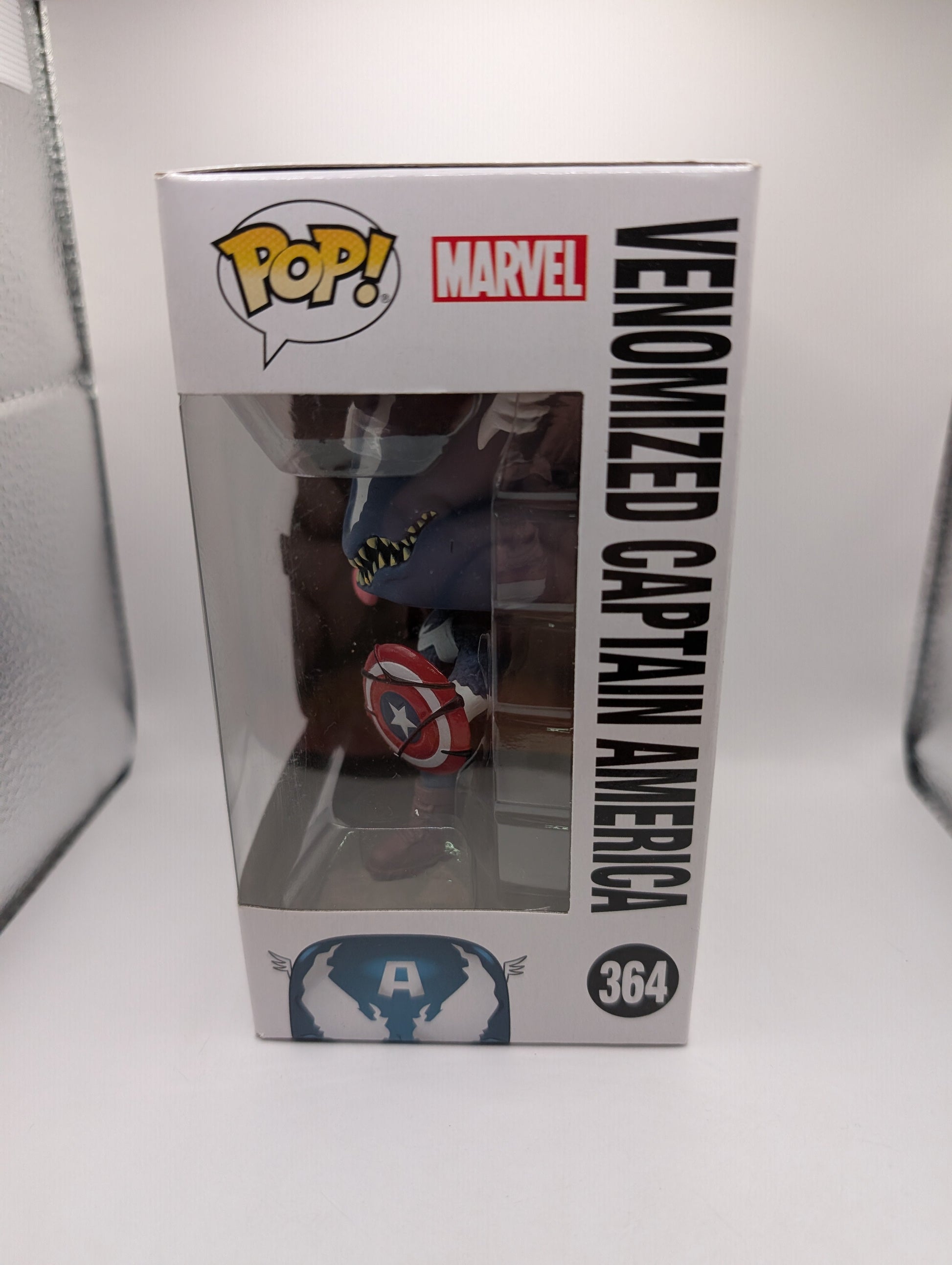 Venomized Captain America # 364 Funko Pop Vinyl FRENLY BRICKS - Open 7 Days