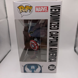 Venomized Captain America # 364 Funko Pop Vinyl FRENLY BRICKS - Open 7 Days