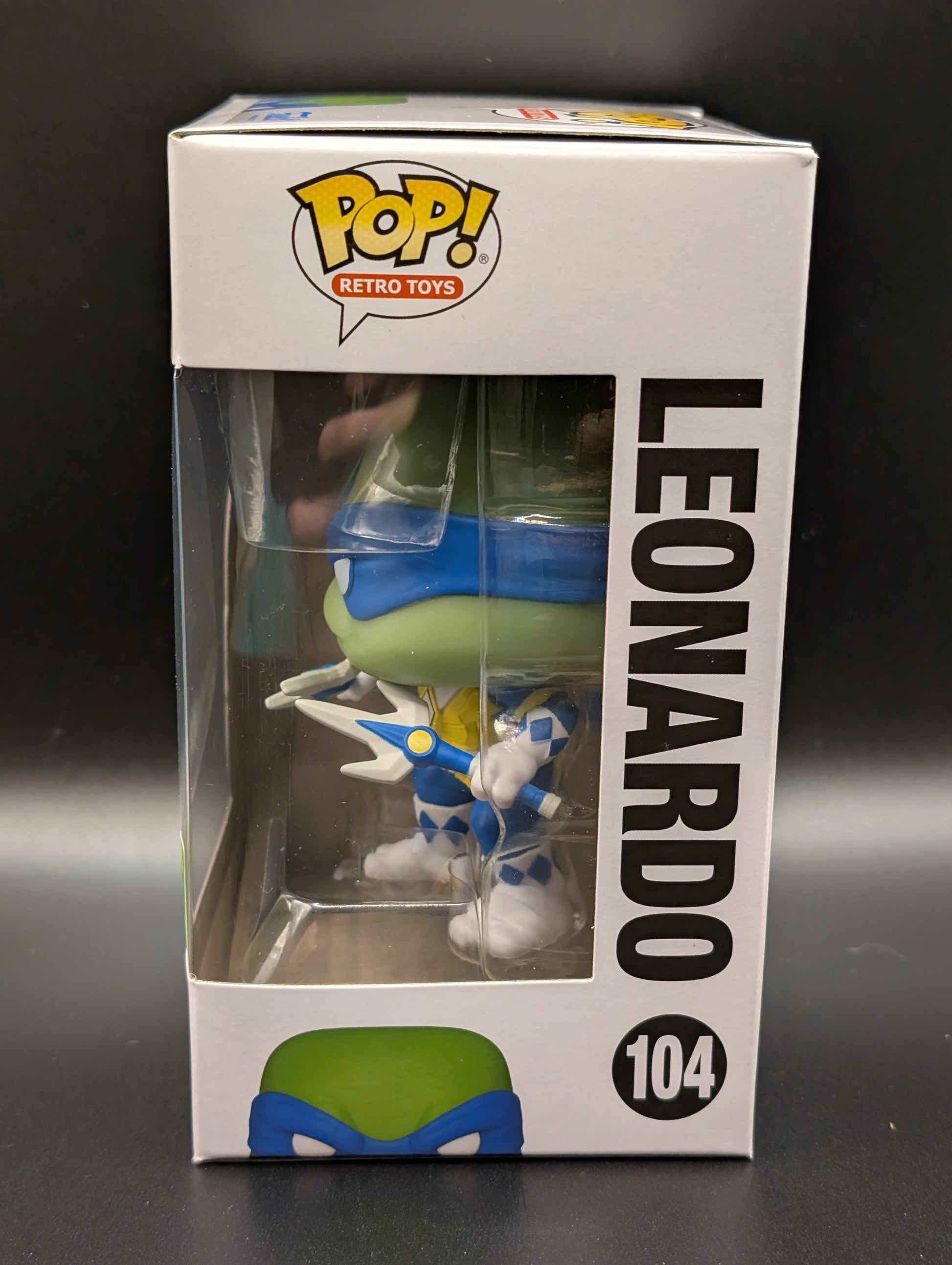 Funko POP! Tv Teenage Mutant Ninja Turtles x Power Rangers #104 Leonardo Summer Convention Limited Edition FRENLY BRICKS - Open 7 Days