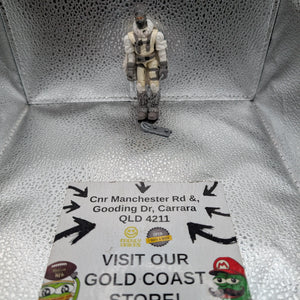 GI Joe Snow Serpent Trooper v6 2003 Cobra Polar Assault Blast Artic Combat Cape FRENLY BRICKS - Open 7 Days