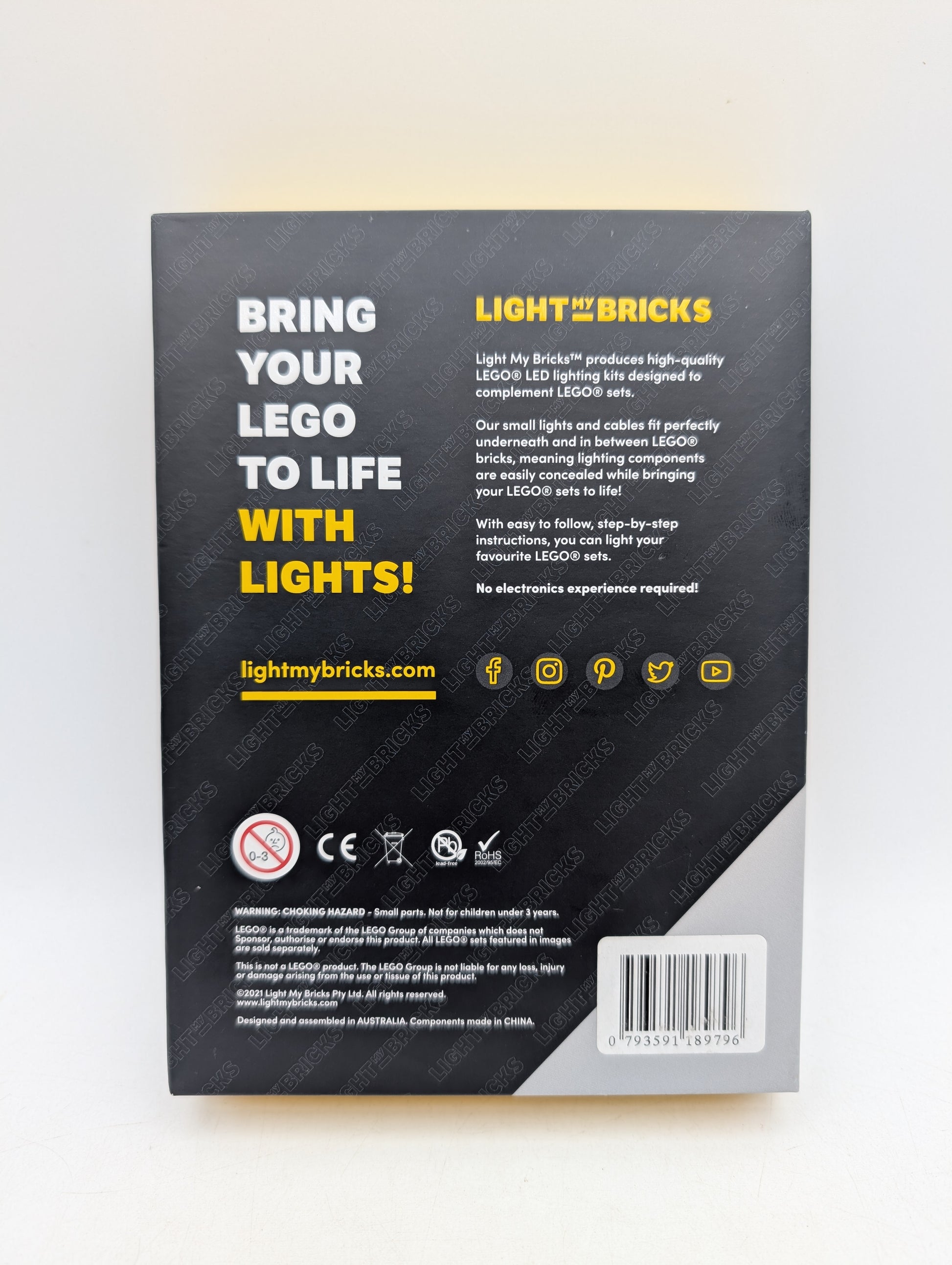 Light My Bricks Lighting Kit "Old Trafford" 10272 Designed for LEGO image 2