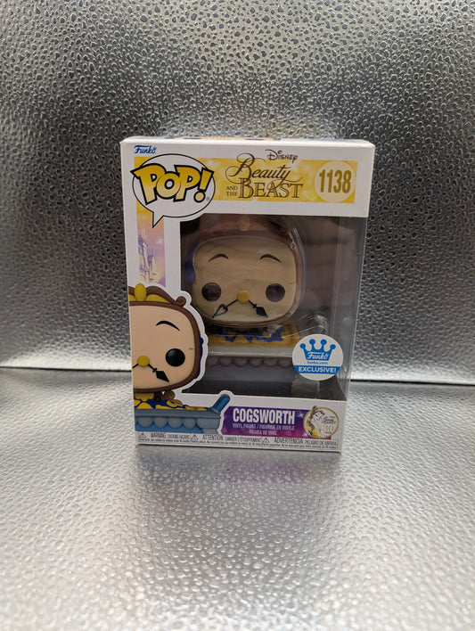 FUNKO Pop Vinyl Cogsworth #1138 FRENLY BRICKS - Open 7 Days