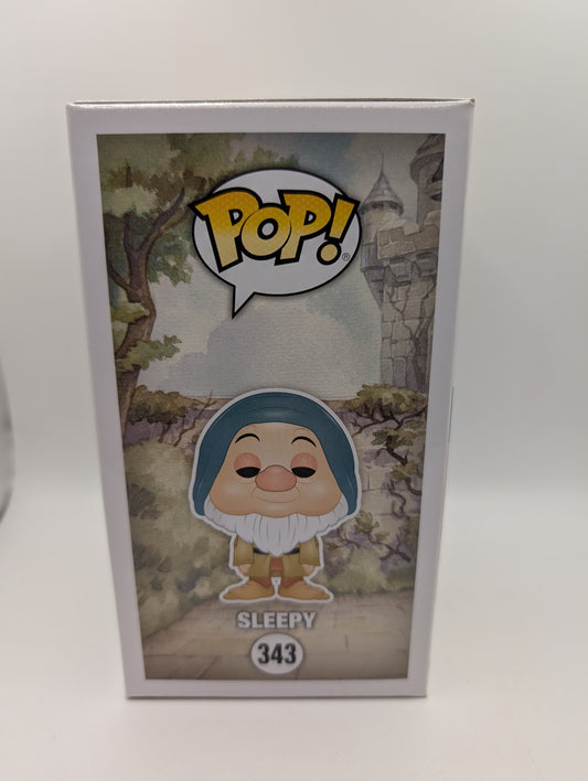 Sleepy- Funko Pop Vinyl #343 - Snow White and the Seven Dwarfs- Vaulted