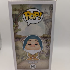 Sleepy- Funko Pop Vinyl #343 - Snow White and the Seven Dwarfs- Vaulted