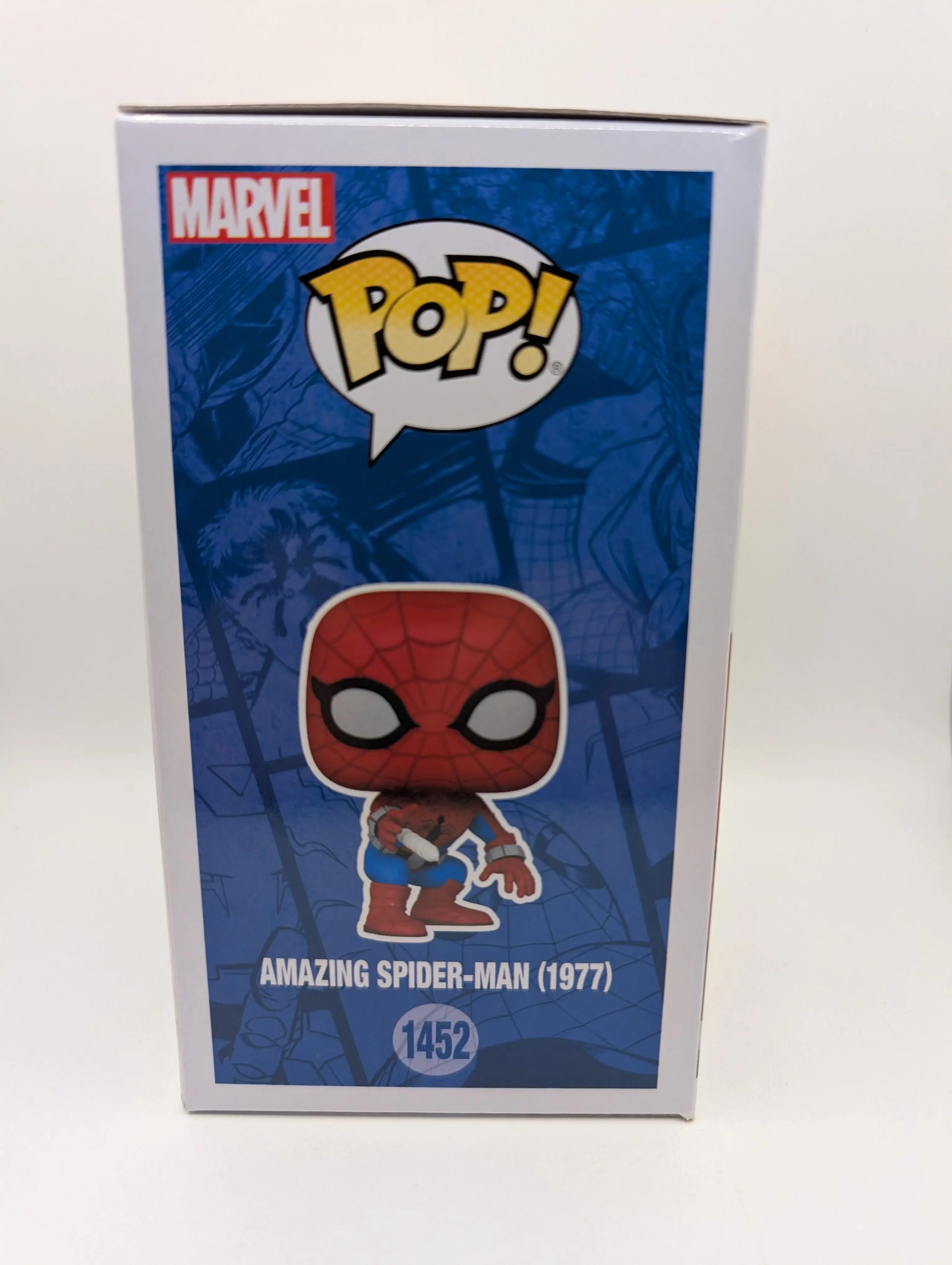 Funko Pop! Marvel - Amazing Spider-Man (1977) Special Edition #1452 FRENLY BRICKS - Open 7 Days image 2