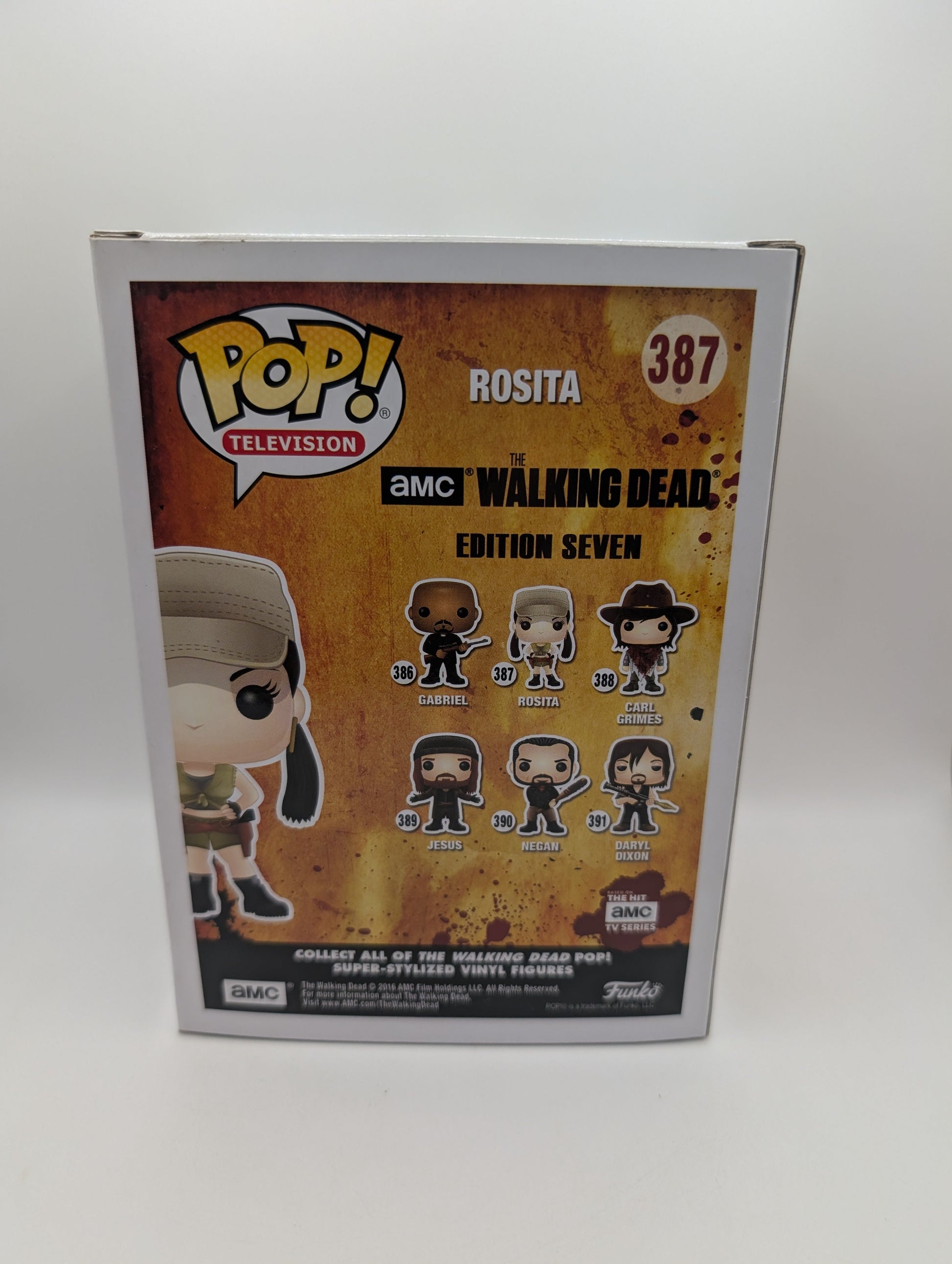 Rosita 387 ~ The Walking Dead ~ Funko Pop Vinyl FRENLY BRICKS - Open 7 Days