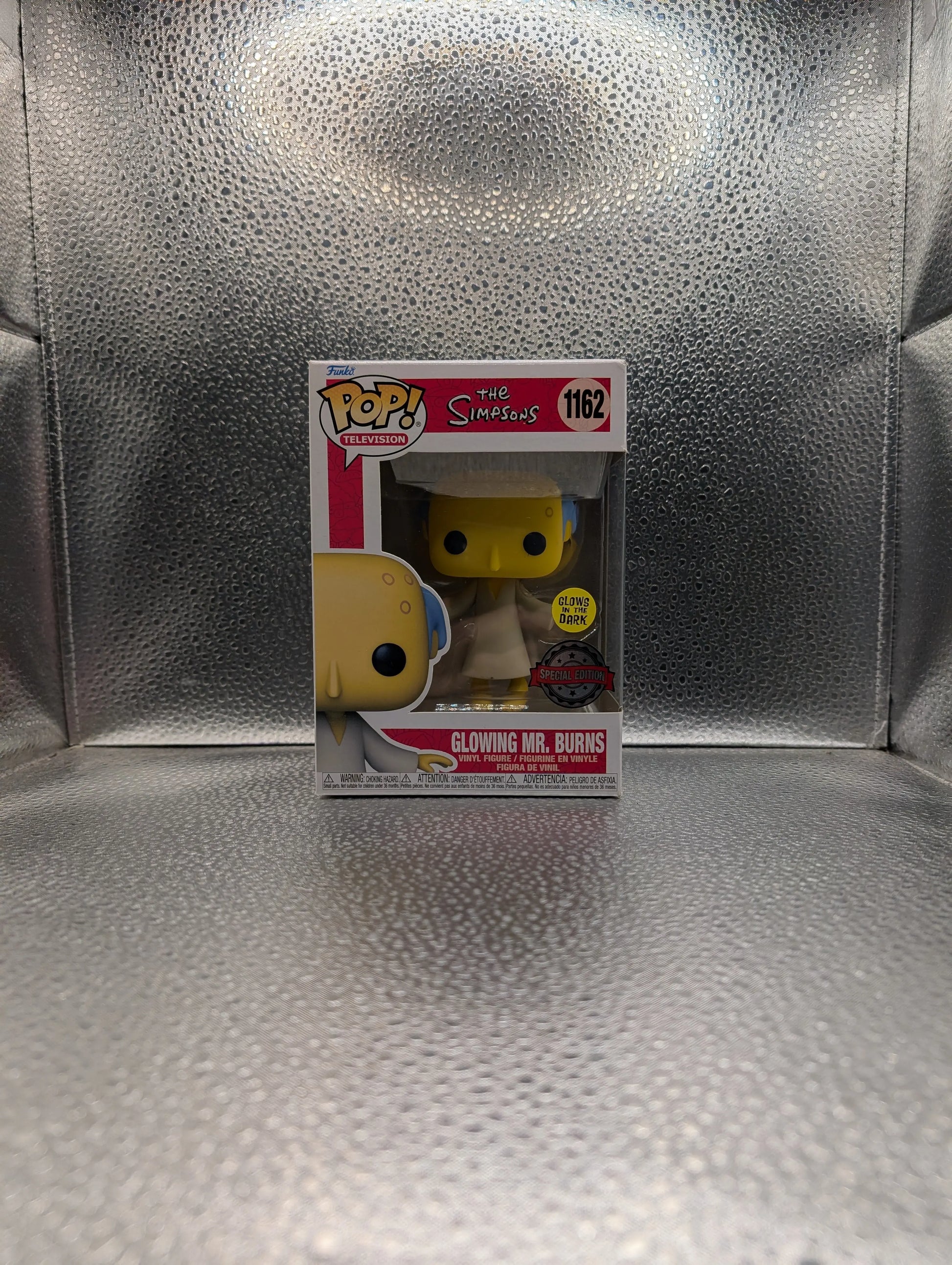 FUNKO Pop Vinyl glowing MR. Burns The Simpsons #1162 FRENLY BRICKS - Open 7 Days