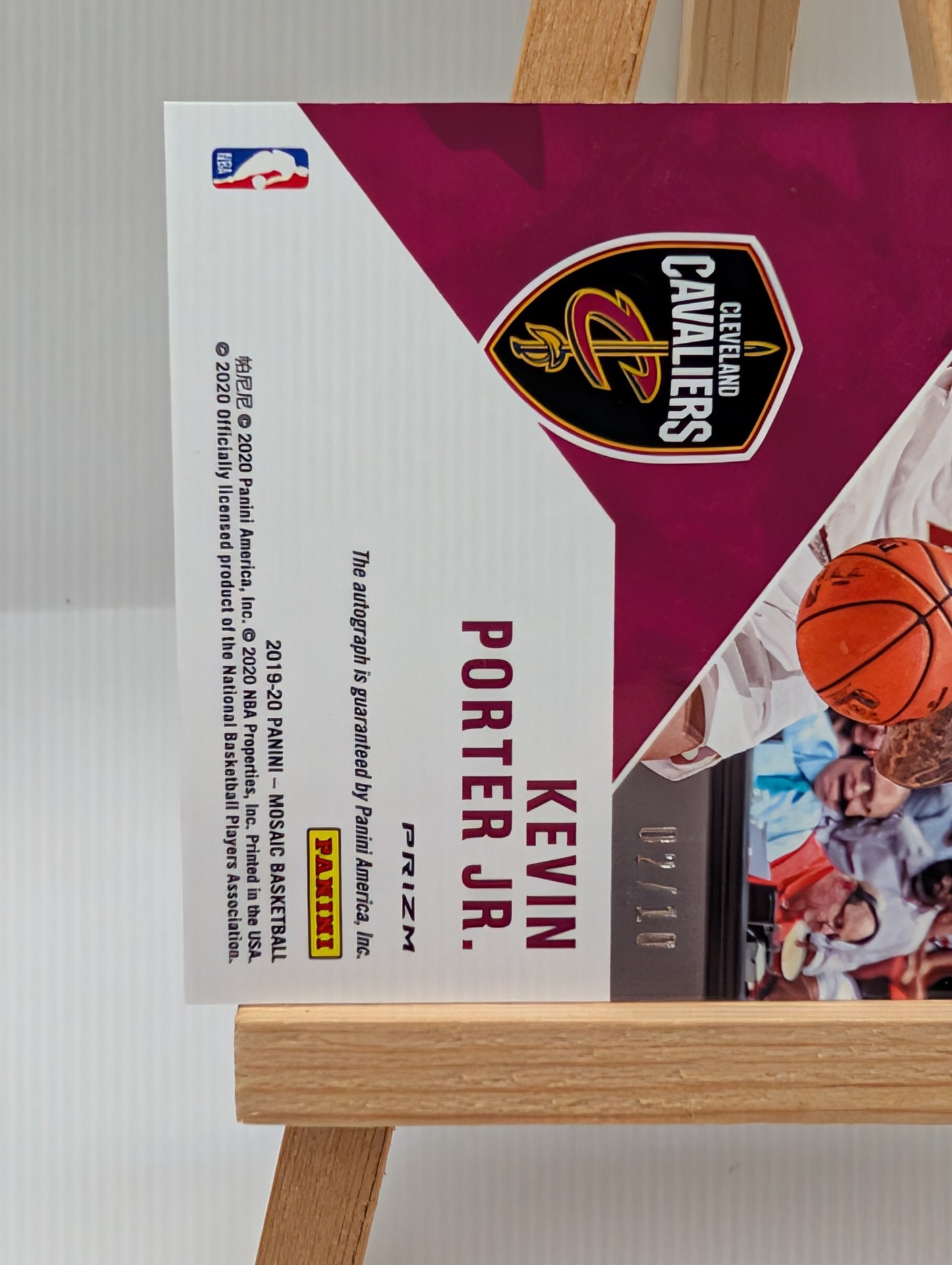 KEVIN PORTER JR 2019-20 Panini Mosaic Fast Break Rookie Auto Gold Disco #/10 RC FRENLY BRICKS - Open 7 Days
