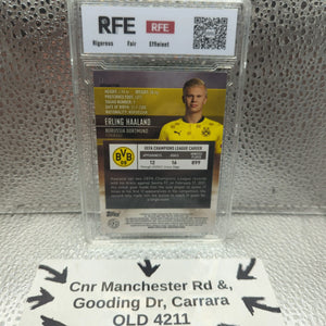 2020-21 Topps Stadium Club Erling Haaland #9 RFE 9 FRENLY BRICKS - Open 7 Days