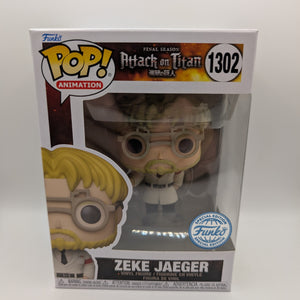 Animation Funko Pop - Zeke Jaeger - Attack on Titan - No. 1302 FRENLY BRICKS - Open 7 Days