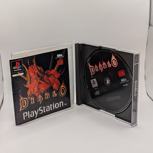 Diablo (Sony PlayStation PS1, 1998) Disc INC case, manual.