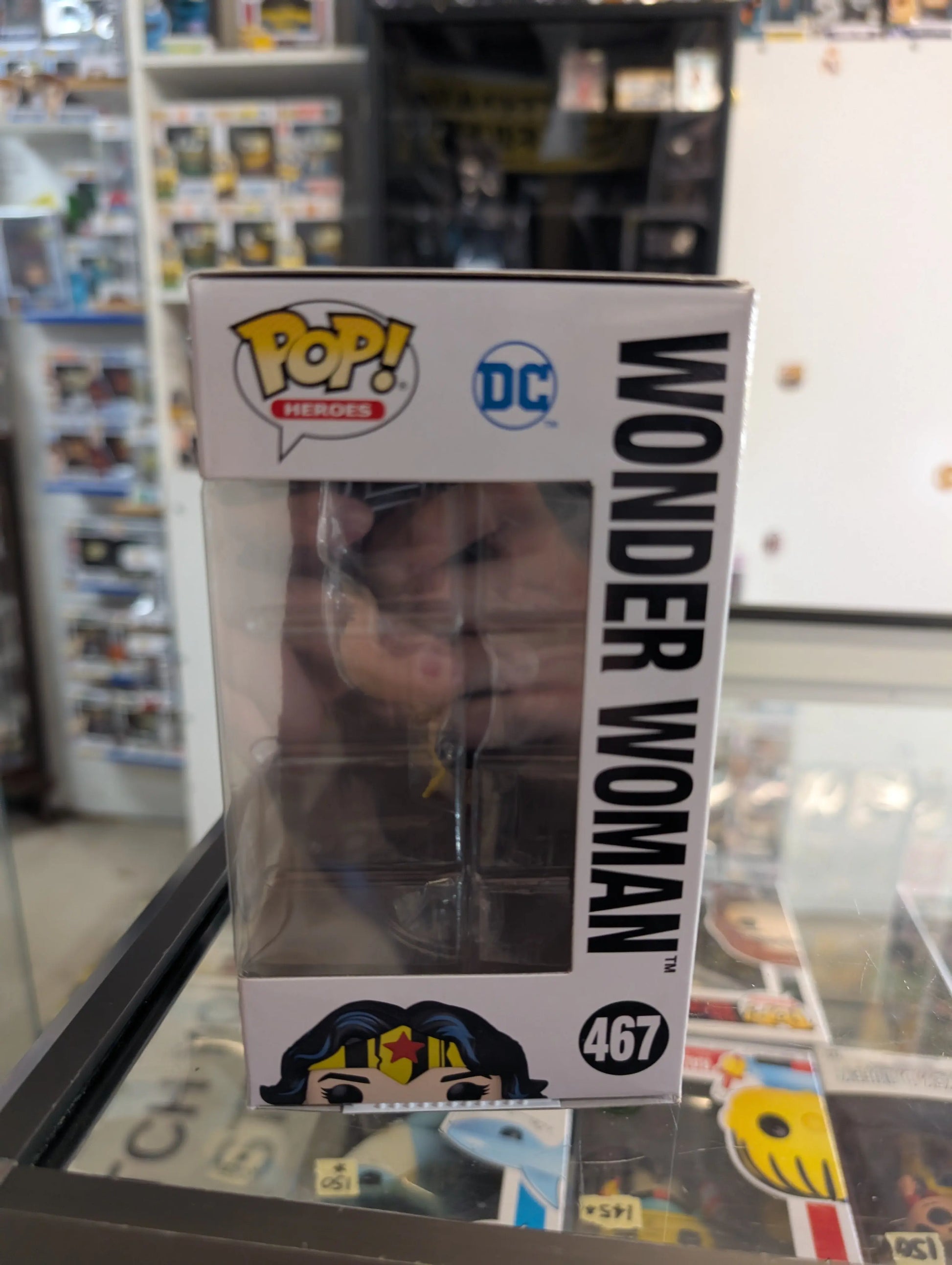 Funko Pop Heroes Justice League Wonder Woman #467 FRENLY BRICKS - Open 7 Days
