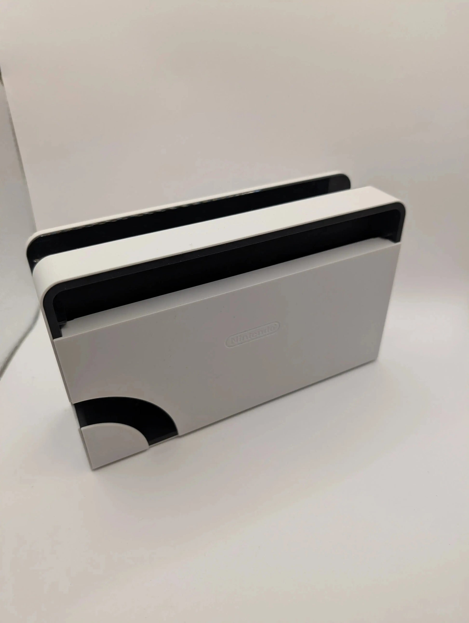 Nintendo Switch OLED MODEL Handheld Complete OOB W/ Charger, Base, 2 Games Lego Movie & Fast Furious FRENLY BRICKS - Open 7 Days