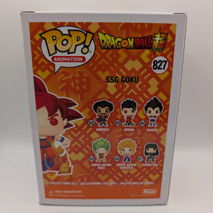 Funko POP! Animation DragonBall Super - SSG Goku #827 - 2020 Summer Convention FRENLY BRICKS - Open 7 Days