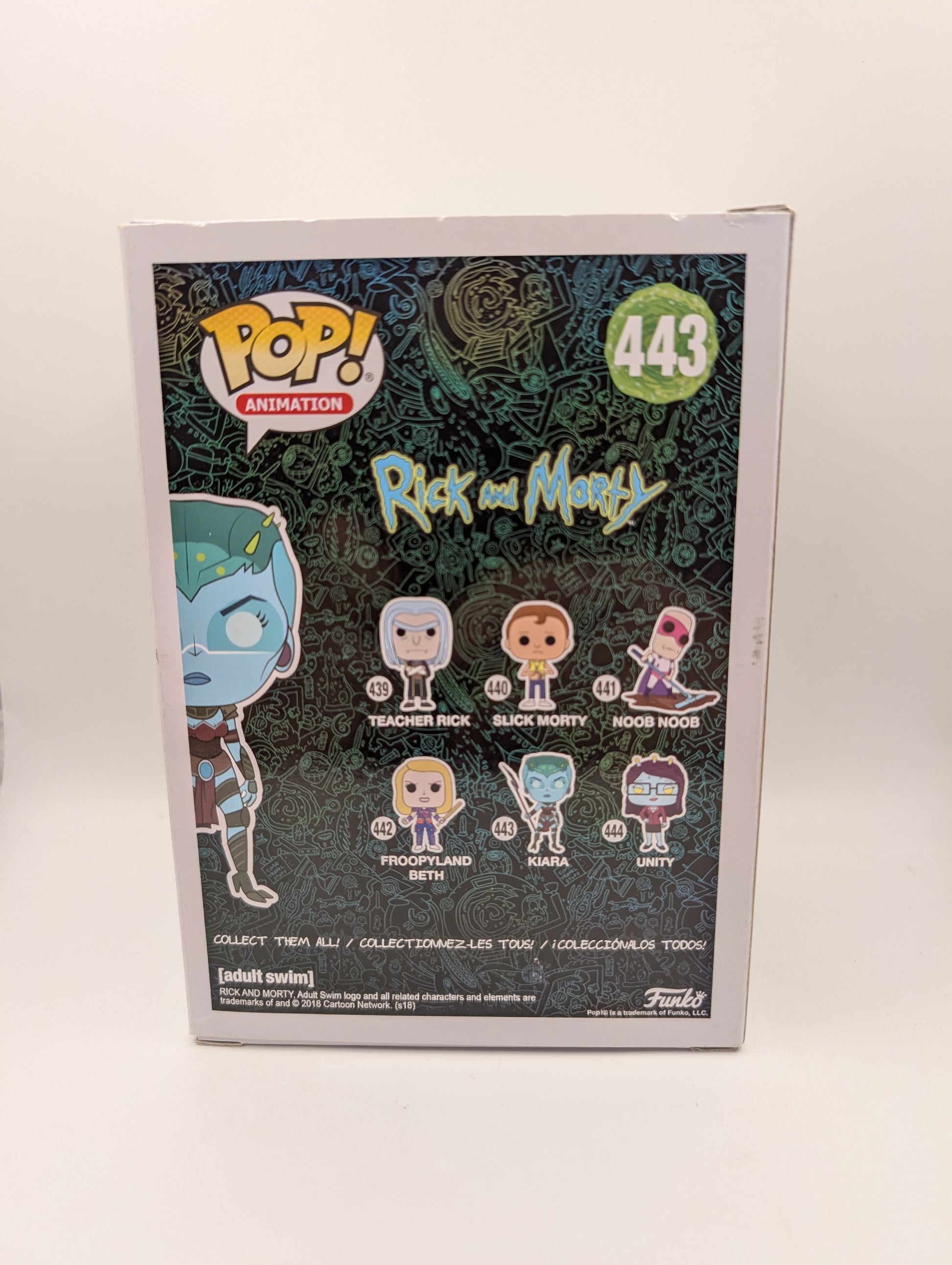 Funko Pop! Kiara #443 Rick and Morty 2018 Animation Vaulted Collectible Figure