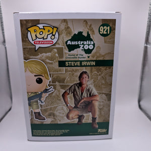 The Crocodile Hunter - Steve Irwin Pop! Vinyl Figure #921 FRENLY BRICKS - Open 7 Days