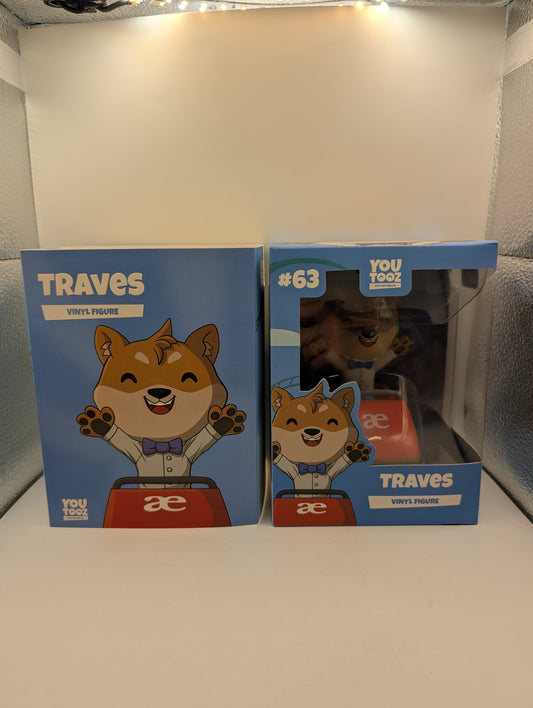 Youtooz Traves Vinyl Figurine #63 (Blue Feet) Minecraft collectible FRENLY BRICKS - Open 7 Days