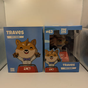 Youtooz Traves Vinyl Figurine #63 (Blue Feet) Minecraft collectible FRENLY BRICKS - Open 7 Days