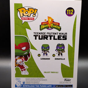Funko POP! Tv Teenage Mutant Ninja Turtles x Power Rangers #112 Raphael Summer Convention Limited Edition FRENLY BRICKS - Open 7 Days