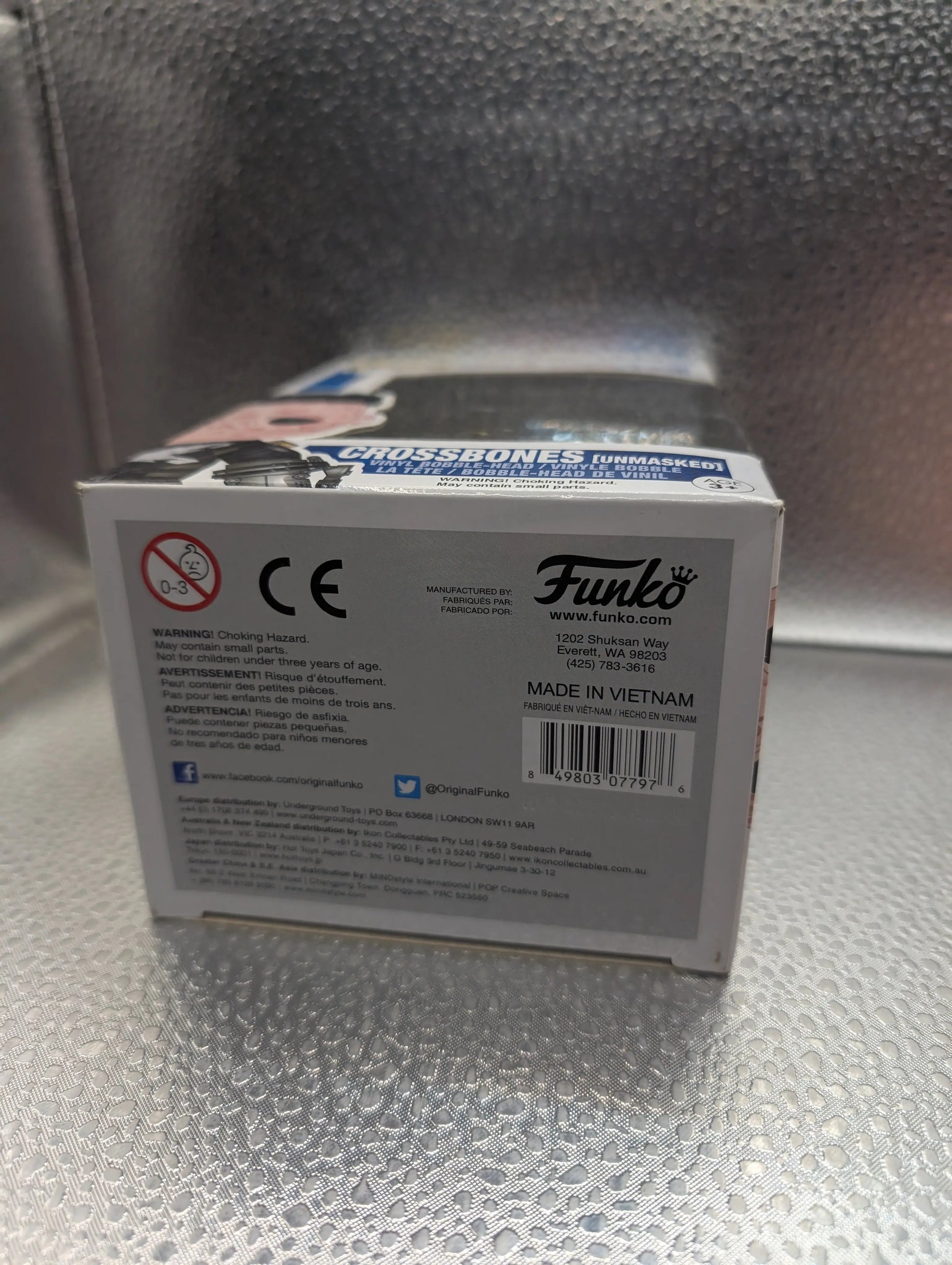 FUNKO Pop Vinyl Crossbones Marvel #139 FRENLY BRICKS - Open 7 Days